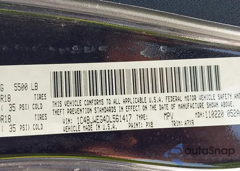 2013 Jeep Wrangler Unlimited Sahara z USA, uszkodzony, nr VIN 1C4BJWEG4DL561417